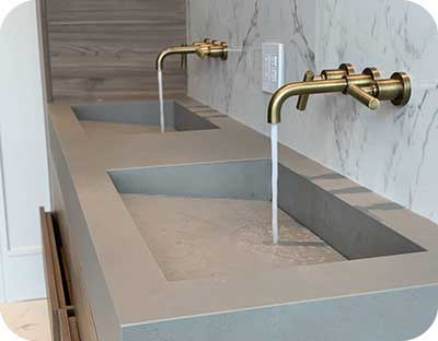 Stone & Quartz Sinks - Fisher TileWorx - Placerville
